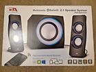 Ca-3814bt 0646422002705 Cyber Acoustics Led Lighted Bluetooth Computer Speakers