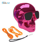 1090546411872 Elinkume Portable Wireless Bluetooth Speaker Skull Head Shape