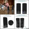 14rb-2455 Space Saving Pc Speakers For Desktop Computer Headphone 829380477451