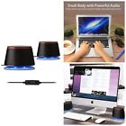 2161891478 Sanyun Metal Stereo Aux Led Computer Usb Speakers 0723610334838