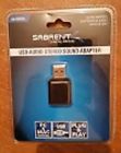 3.5mm Sabrent Plugable Usb Audio Adapter