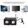 W003-f002 3.5mm Small Usb Wired Computer Power Speakers Stereo Bass For Pc Laptop Yu