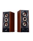 31730997101 3-way Genius Sp-hf800a 20w 2.0 Hi-fi Wood Speakers