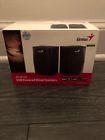 31731063101 Genius Usa Sp Usb Powered Wood Speakers In Black