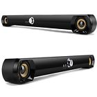43224-24716 Saxhorn Mini Soundbar Speaker For Computer Desktop Laptop Pc Usb