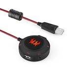 4328439455 External Usb Sound Card Stereo Headset Adapter For 688209182545