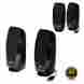 45898 Logitech Portable Usb Speakers Computer Black Laptop Digital Stereo Sound Music 097855045898