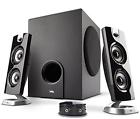 646422002309 Cyber Acoustics 30 Watt Powered Speakers With Subwoofer For Pc