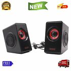 658437574160 Branded Computer Pc Speakers Usb Powered Desktop Audio