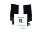 681131131445 Onn Amplied Stereo Aux Speakers
