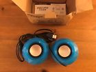 Sp-589 6953337601690 Oker New Blue Desktop Computer Speakers