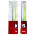 71010w Computer Speakers Water Dancing Red 671739710173