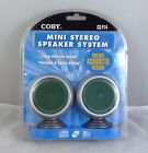 Cs-p14 716829230145 Coby Silver Personal Mini System Stereo Speakers Brand