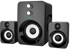 7449681745597 Unbranded Stereo Speaker Usb Aux Heavy Bass For