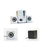 756000375142 Usb Powered Stereo Computer Speakers With Subwoofer White