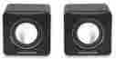 90-20k 2600 161435 Manhattan Compact Black Usb Powered Speakers For Pc Hz Free Us Shipping