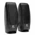980-000309 Logitech S120 Multimedia Black Stereo Speakers 2 Channel Computer New