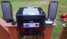 A-211 Cyber Acoustics Irhythms Spkrs Subwoofer Ipod Dock Remote Irhthm