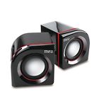 A36-bka Mifa Computer Speakers Multimedia Laptop Stereo System Usb Powered Wired
