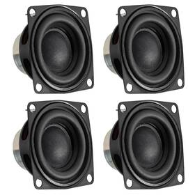 Aceirmc 687117707314 4pcs 2inch 4ohm 10w Full Range Audio Speaker Stereo Woofer