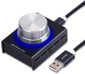 Aimos 791290250960 Usb Volume Control Lnline Knob Lossless Audio Computer With 6.57ft Us