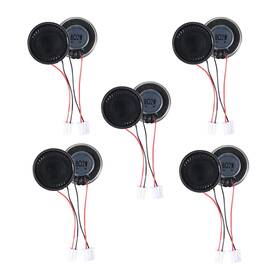 Aitiao 701715516663 10pcs 2w 8 Ohm Mini Speakers Metal Shell Round With Terminal