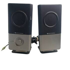 Altec Lansing 021986940616 Portable Amplified Powered Speaker System Left/right Pair 220
