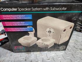 Acs3 Altec Lansing Inch Vintage Multimedia Speaker System With Subwoofer Tested