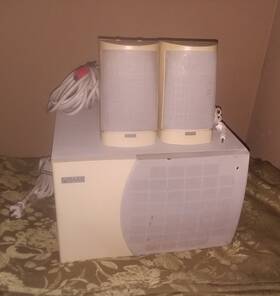 Acs46 Altec Lansing Computer Speaker System 2 Speakers And Subwoofer