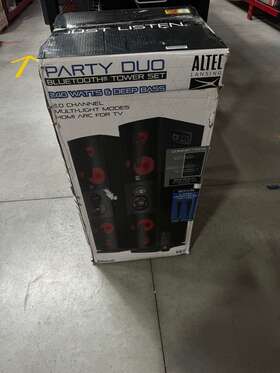 Imt7003 Altec Lansing Party Duo Tower Speaker Set