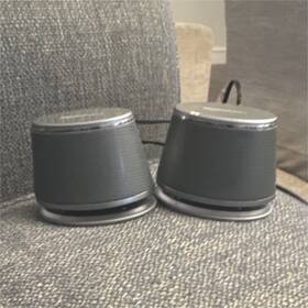 Amazonbasics V6202012009037 80 Usb-powered Wired Computer Speakers Silver