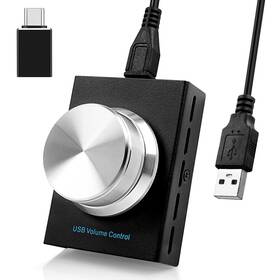 Anlinkshine 755457064289 Usb Volume Control Knob With Rotate One Key Mute Function Co