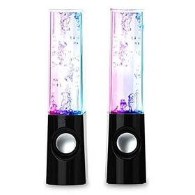 Aoboo 695932345918 Led Light Dancing Water Speakers Fountain Music For Desktop Laptop Comp