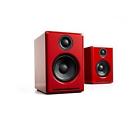 Audioengine A2 Red Limited Edition Premium Powered Speakers Pair 819955270068