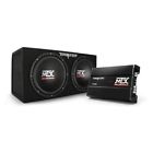 B003e35xgq Mtx Terminator Powered Subwoofer System Complete Amplifier Bass 4024214380488