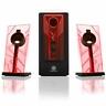 B00ni04s9i Gogroove Basspulse Computer Speakers With Red Led Glow 6268253816050