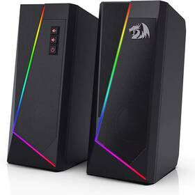Gs520 Bbtee 445056563544 Rgb Desktop Speakers 2.0 Channel Pc Stereo Speaker With 6 Colorful Led Mo