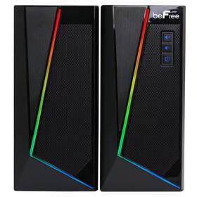 Befree Sound 313098123156 2.0 Computer Gaming Speakers With Led Rgb Lights