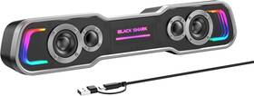 Bs-sp1 Black Shark Bluetooth Computer Desktop Speakers/dynamic Multi-layer Rgb Lighting