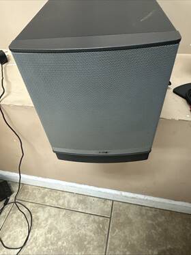 04184 Bose Companion 5 Multimedia Speaker System Graphite Silver Read Description