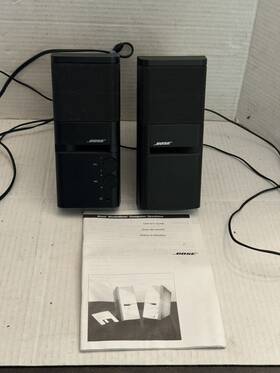 261885 Bose Mediamate Computer Speakers / Black
