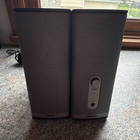 Bose 47354 Companion 2 Series Ii 2.0 Wired Multimedia Computer Speakers Black
