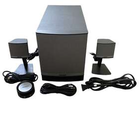 291032-001 Bose Am Companion 3 Series Ii Multimedia Computer Speaker System Graphite/silver