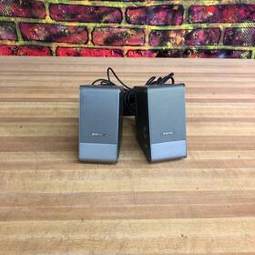 20250910 Bose C.2 D Al.12 Computer Music Monitor Speakers Desktop Pc Silver With Power Works