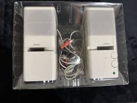 Mediomt4723 Bose Mediamate 2.0 Channel Wired Computer Speakers White Stereo Rca Input