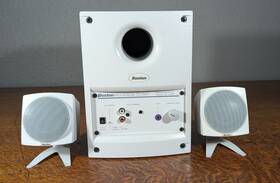 Ej024331 Boston #ej024331 Acoustics Micromedia System Speakers And Subwoofer Tested Works