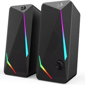 Gs510 Branded01 313108263223 Waltz Rgb Desktop Speakers 2.0 Channel Pc Computer Stereo Speaker Led New