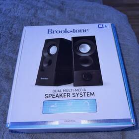 Brookstone 812350230743 Multi-media Speaker System Sealed