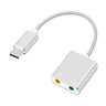 Bsell17113032 Auswaur Usb Type External Stereo Sound Card Audio Adapter With