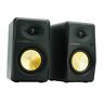 Bt30bk Leaderwave Prosonic Active Powered Bluetooth Bookshelf Speakers Studio Black